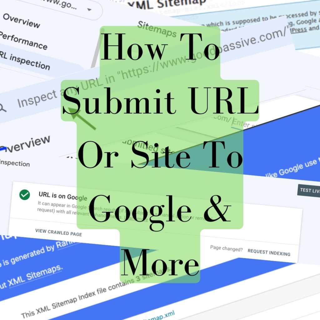 How To Submit URL Or Site To Google More