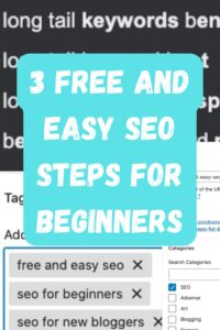 3 Free And Easy SEO Steps For Beginners