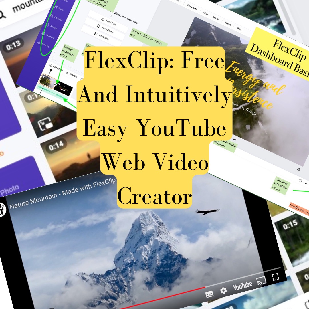 FlexClip Free And Intuitively Easy YouTube Web Video Creator