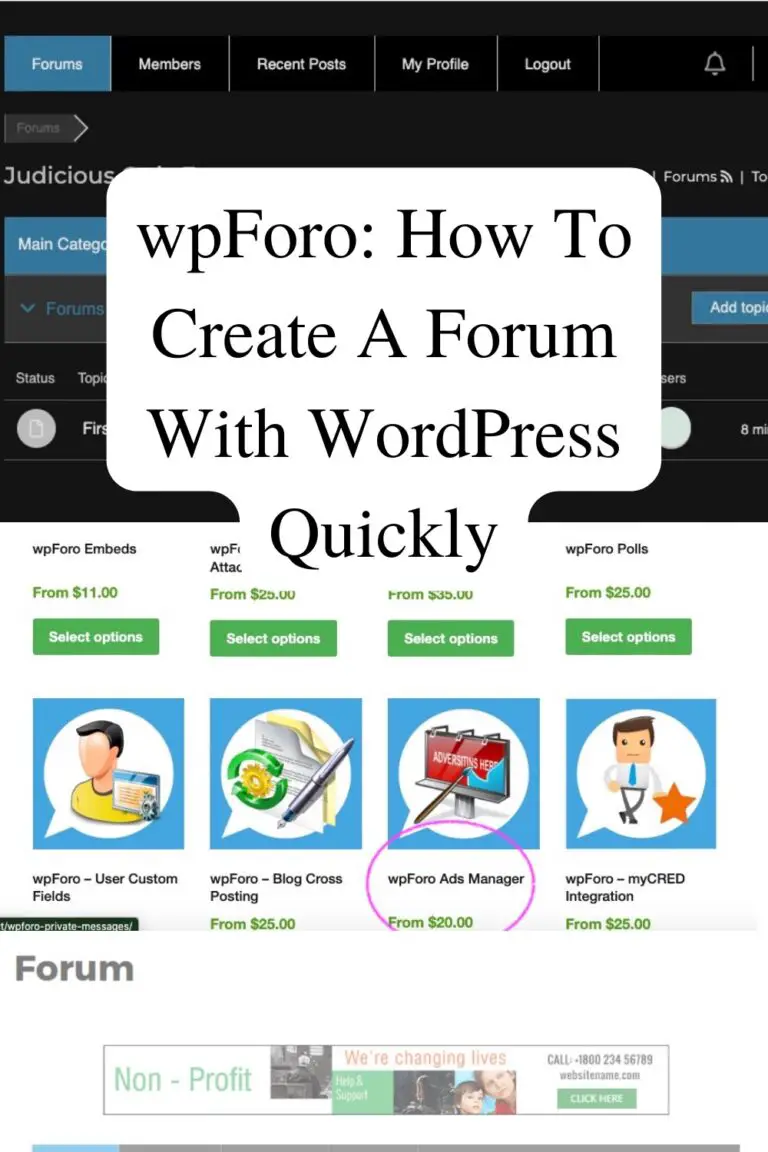 wpForo How To Create A Forum With WordPress Quickly
