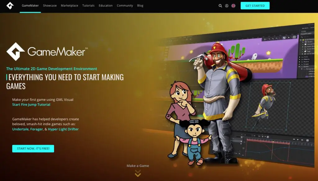GameMaker Homepage