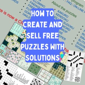 How To Create And Sell Free Puzzles With Solutions