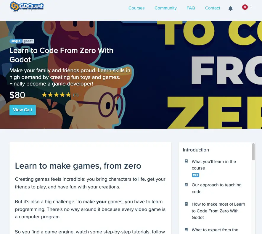 Learn to code from zero with Godot